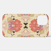 フローラシームレスパターン Case-Mate iPhoneケース (裏面 (横))