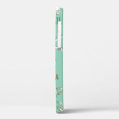 フローラシームレスパターン Case-Mate iPhoneケース (裏面 / 左)