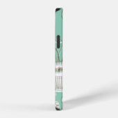 フローラシームレスパターン iPhoneケース (右側面)