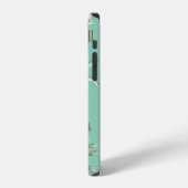 フローラシームレスパターン iPhoneケース (左側面)