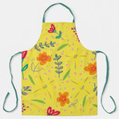 フローラシームレスパタ葉ーンエプロン エプロン (正面)