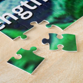 フローラシーン20"x30"ハッピーバースデーMOTHERカスタム ジグソーパズル (側面)