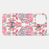 フローラシー華美ムレスなダマスクの背景ヴィンテージ  Case-Mate iPhoneケース (裏面 (横))