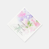 フローラシ結婚ックの甘い豆 スタンダードカクテルナプキン (角)