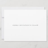 フローラシ結婚ックの甘い豆 セーブザデート (裏面)