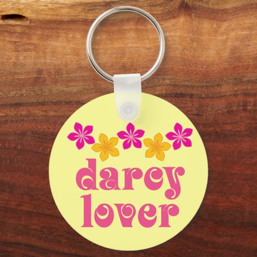 フローラジェーンオーステンダーシーラバーギフト キーホルダー (正面)