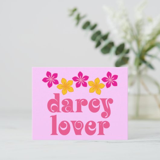 フローラジェーンオーステンダーシーラバーギフト ポストカード (スタンド正面)