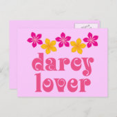 フローラジェーンオーステンダーシーラバーギフト ポストカード (正面/裏面)