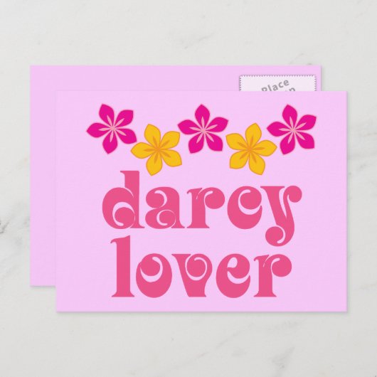 フローラジェーンオーステンダーシーラバーギフト ポストカード (正面/裏面)