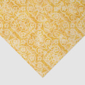 フローラジオメトリ金ゴールドベージュ 薄葉紙 (詳細)