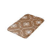 フローラジオメトリ：ヴィンテージアートパターン。 バスマット (アングル)