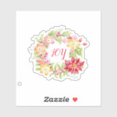 フローラジョイメドレーリースカスタムカットビニールシール シール (シート)