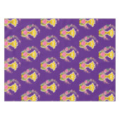 フローラジラフェピンクローゼズタブレクロス テーブルクロス (正面(横))