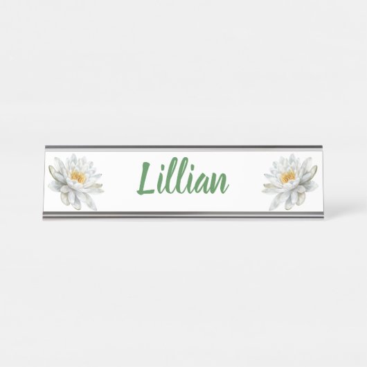 フローラスイリ デスクネームプレート (正面)