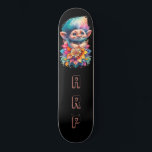 *~*フローラスウィートトロールAP89ネオンレインボーイニシャル スケートボード<br><div class="desc">(探索コードAP89 for Troll itemsと中世テーマアイテムAP88 ) Easy Transfer to other Zazzle Products.黒背景スケートボード。明るい幸せなNEONレインボーの色だけポップ・アートのTROLLの画像と文字。カスタマイズ/イニシャル/モノグラムをパーソナライズ。可愛お洒落い長いおもしろい髪のトロール。明るい虹のネオンカラー。これはトロール人気があるを愛するすべての人のためのトレンドデザインである。TROLSを愛する芸術的スケートボーダーのためのエキサイティングなクリエイティブ詳細デザインである。 * *精力的に強化されたデザインはバイブ素晴らしルを持つ。お母素晴らしさん、姉妹、娘、ガールフレンド10代の女の子や息子パパ/父/パパ/パパ/ボーイフレンド父のは、またすごい男や女の子素晴らし男、男や女の子の男や女の子の男や女の子を作るユニーク誕生日、卒業や母の日ギフト。***私の名前はアンナ・ローザで、2001年以来、霊気ヒーリングエネルギーと私のエネルギーヒーリングモダリティAurora Mistica (R)の両方をチャネリングする国際的に知られている遠隔遠隔遠隔的なエネルギー治療器である。私のすべてのデザインと製品は、甘い穏やかなヒーリングエネルギーでリモートで精力的に強化されている。良いバイブ楽しむス：)より多くの癒しのエネルギーのバイブが私のリモートの距離の癒しのサイトを訪問する素晴らし: http://www.reikiwithtrust.com http://auroramisticadistancehealing.com. http://facebook.com/annarosaeverythingenergy免責条項：私が距離のヒーラーとして行うことは、医療や心理的なサービスの代替ではなく、賛辞であると意図されている。あなたの不均衡と苦情のための健康または心理的なプロフェッショナルを参照しなさい。</div>