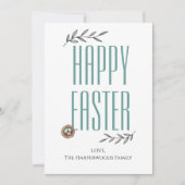 フローラスエレガントクリプト復活祭ファミリーイースター卵 シーズンカード (正面)