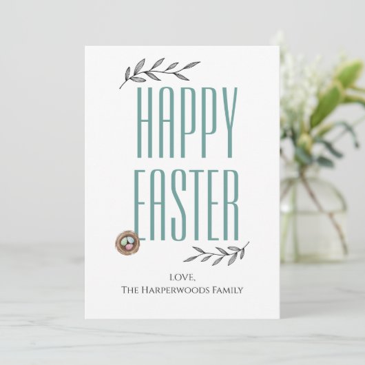 フローラスエレガントクリプト復活祭ファミリーイースター卵 シーズンカード (スタンド正面)