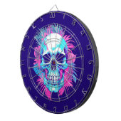 フローラスカルの気化波スタイル ダーツボード (正面右)