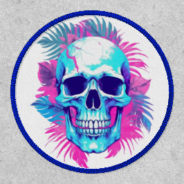 フローラスカルの気化波スタイル ワッペン