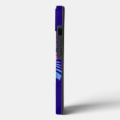 フローラスカルの気化波スタイル Case-Mate iPhoneケース (裏面 / 左)