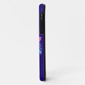 フローラスカルの気化波スタイル Case-Mate iPhoneケース (裏面/左)