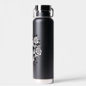 フローラスカルウォーターボトル ウォーターボトル (背面)