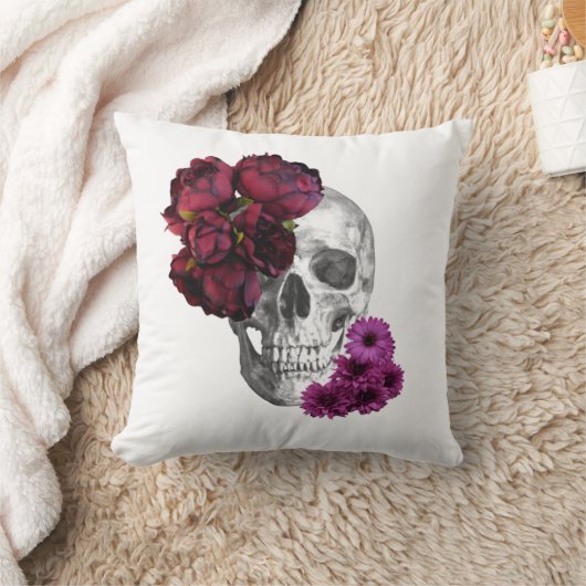 フローラスカルクッション クッション (ブランケット)