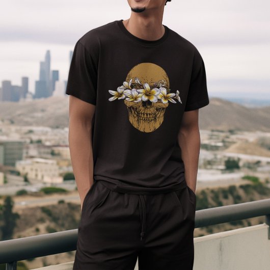 フローラスカルゴシック風のTシャツ Tシャツ