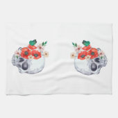 フローラスカルゴシック キッチンタオル (横)