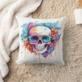 フローラスカルシェード クッション (ブランケット)