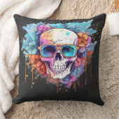 フローラスカルシェード クッション (ブランケット)