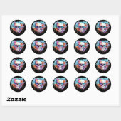 フローラスカルシェード ラウンドシール (シート)