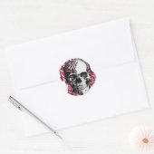 フローラスカルシール ラウンドシール (封筒)