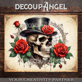 フローラスカルダークエレガンス 薄葉紙