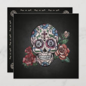 フローラスカルディアデロスムエルトスパーティの招待状 招待状 (正面/裏面)