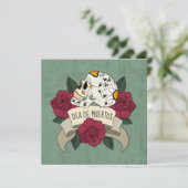 フローラスカルディアデロスムエルトスパーティの招待状 招待状 (スタンド正面)