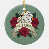 フローラスカルディアデロスムエルトス |オーナメント セラミックオーナメント (裏面)