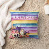 フローラスカルディアデロスムエルトス | クッション (ブランケット)