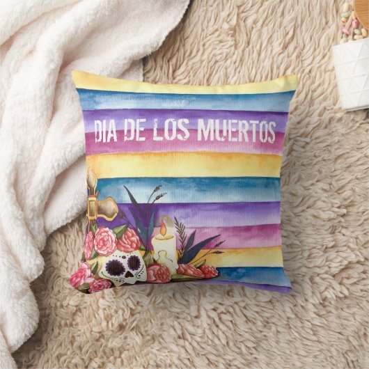 フローラスカルディアデロスムエルトス | クッション (ブランケット)