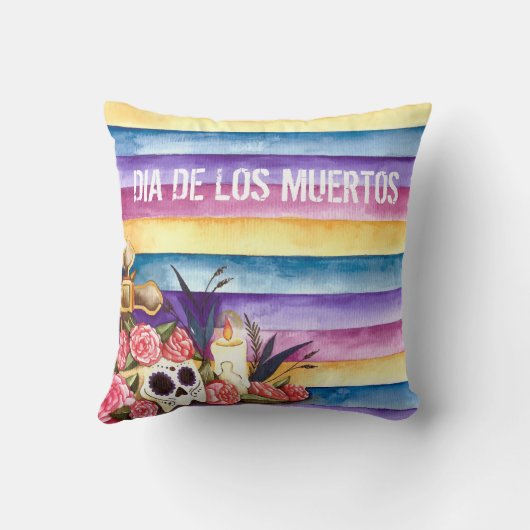 フローラスカルディアデロスムエルトス | クッション (裏面)