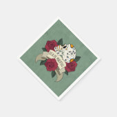 フローラスカルディアデロスムエルトス | ナプキン スタンダードカクテルナプキン (角)