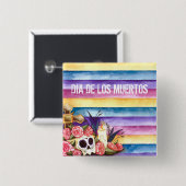 フローラスカルディアデロスムエルトス | ボタン 缶バッジ (正面&裏面)