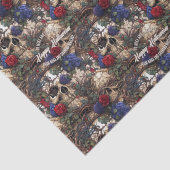 フローラスカルバラブルーフラワーゴシック 薄葉紙 (詳細)