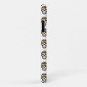 フローラスカルパターン Case-Mate iPhoneケース (裏面/右)