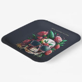 フローラスカルファブオロスプオクタキュラーファミリー名 ペーパープレート (傾斜あり)