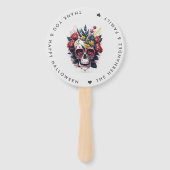 フローラスカルファミリ名ハローウィンパーティ ハンドファン (正面)