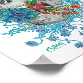 フローラスカルポスター ポスター (角)