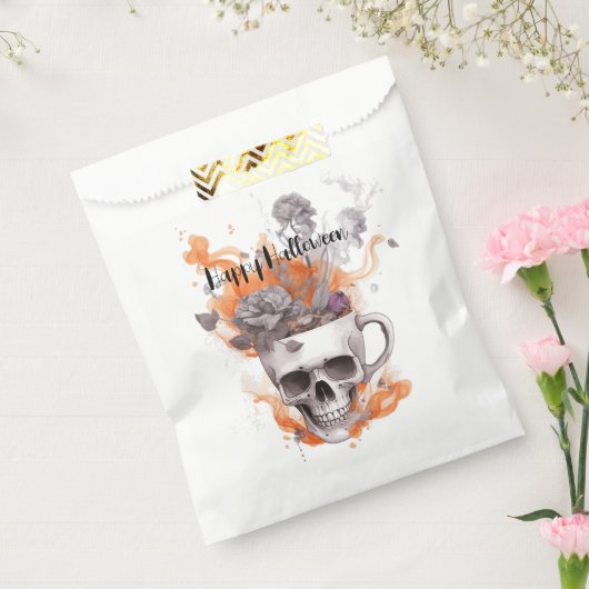 フローラスカルマグカップ フェイバーバッグ (封をした状態)