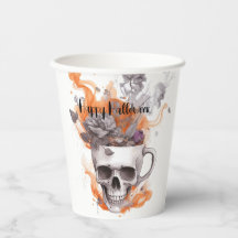 フローラスカルマグカップ