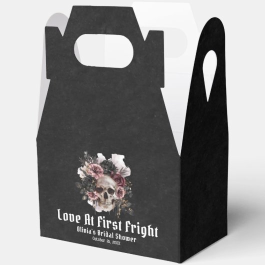 フローラスカルラブアットファーストブライダルシャワー フェイバーボックス (見開き)